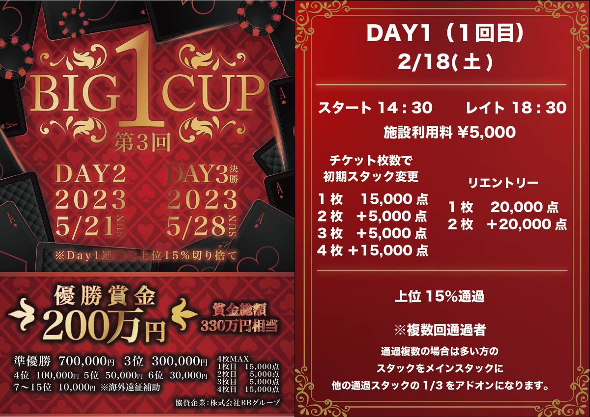 Rame_PK's tweet photo. 明日はポカキンでBIG1カップ Day1開催！ってことでドンさんと共に私も参戦します( ✌︎'ω')✌︎
優勝200ペリカの獲得目指して頑張るぞ😤

14:30スタート
レイト18:30 https://t.co/BtAoFqBytP