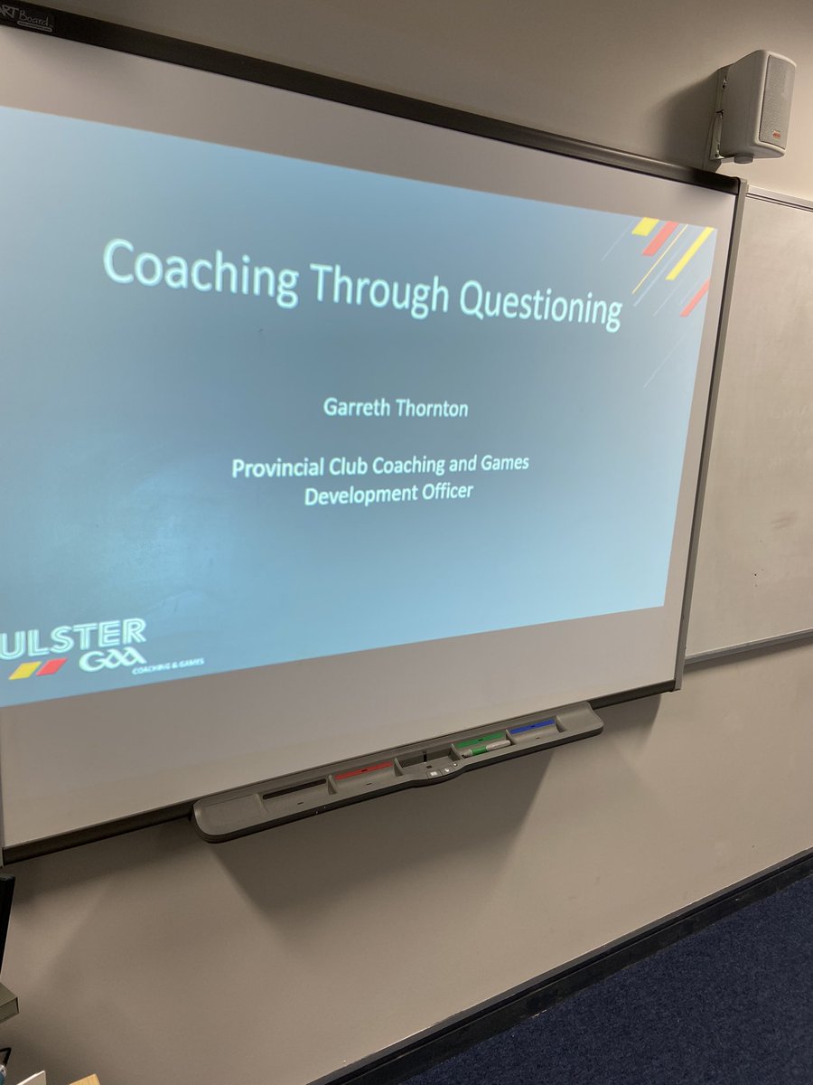 gthornton84's tweet photo. Excellent second session @AnDunCandG performance skills coaching programme on coaching through questioning & goal setting. #gaalearning #coachdevelopment #coachinggaa https://t.co/U1xcNvwffm