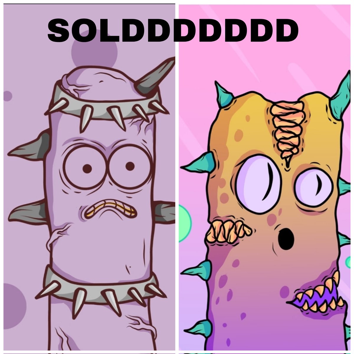 #nftcollectors <a href="/opensea/">OpenSea</a> #NFTartist 

🥳🔥 Let's the MAGIC continue 🌵🛸

Thanks to @Crypto_Sike69  on taken that Secondary 🔥🔥

Huge warm welcome to The Mutant Cactus FAMILIA to @cloudXeth 

Check my PIN 📌  0.01 price 🤯