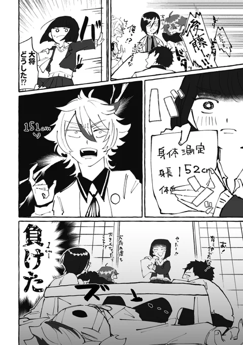 大将組と背比べ+歌仙

⚠️顔有審神者⚠️ 