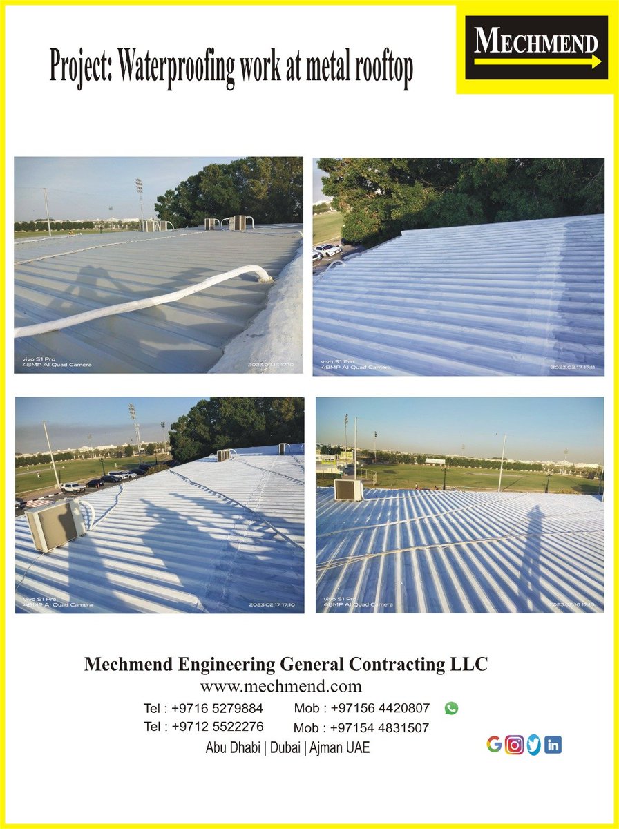 #waterproofingsolutions
#waterproofingcoating
#waterproofingexperts
#mechmend
#mechmendengineering