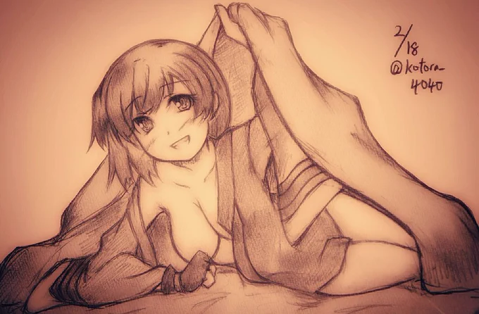 夜戦に強い飛龍#艦これ版深夜の真剣お絵描き60分一本勝負#艦これ版真剣お絵描き60分一本勝負_20230218 