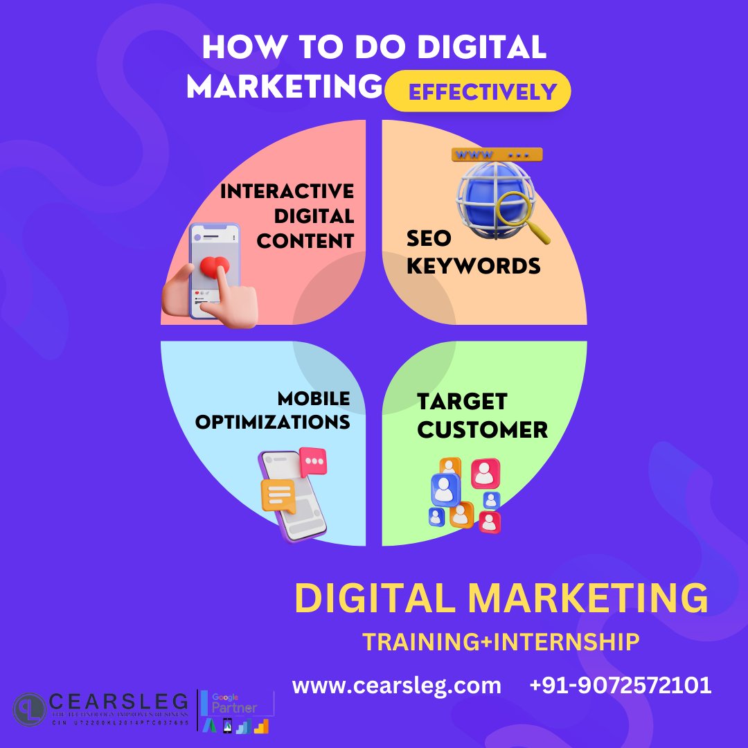 cearsleg's tweet photo. Become a professional digital marketer.
Online Digital Marketing Training.

Call: +91-90725 72101
#digitalmarketingtraining

#digitalmarketingcourses

#seocourses #socialmediamarketing https://t.co/bvcKfby9Kq