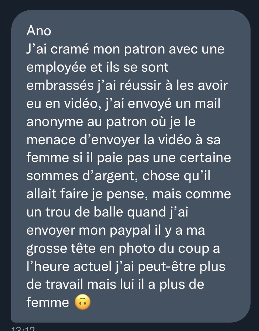 Z🔞NE DE LA H🔞NTE on Twitter "Je sais pas quoi dire 😭"