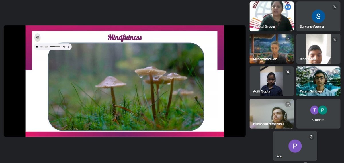 <a href="/DMVS_22/">Delhi Model Virtual School</a> not only focuses on excellence in academics but the holistic development of the students. Today, <a href="/SheetalGrover03/">Sheetal Grover</a> conducted a co-curricular session on #personality development. Also, #mindfulness has become an eternal part of all the sessions at <a href="/DMVS_22/">Delhi Model Virtual School</a>

<a href="/Dir_Education/">DIRECTORATE OF EDUCATION Delhi</a>