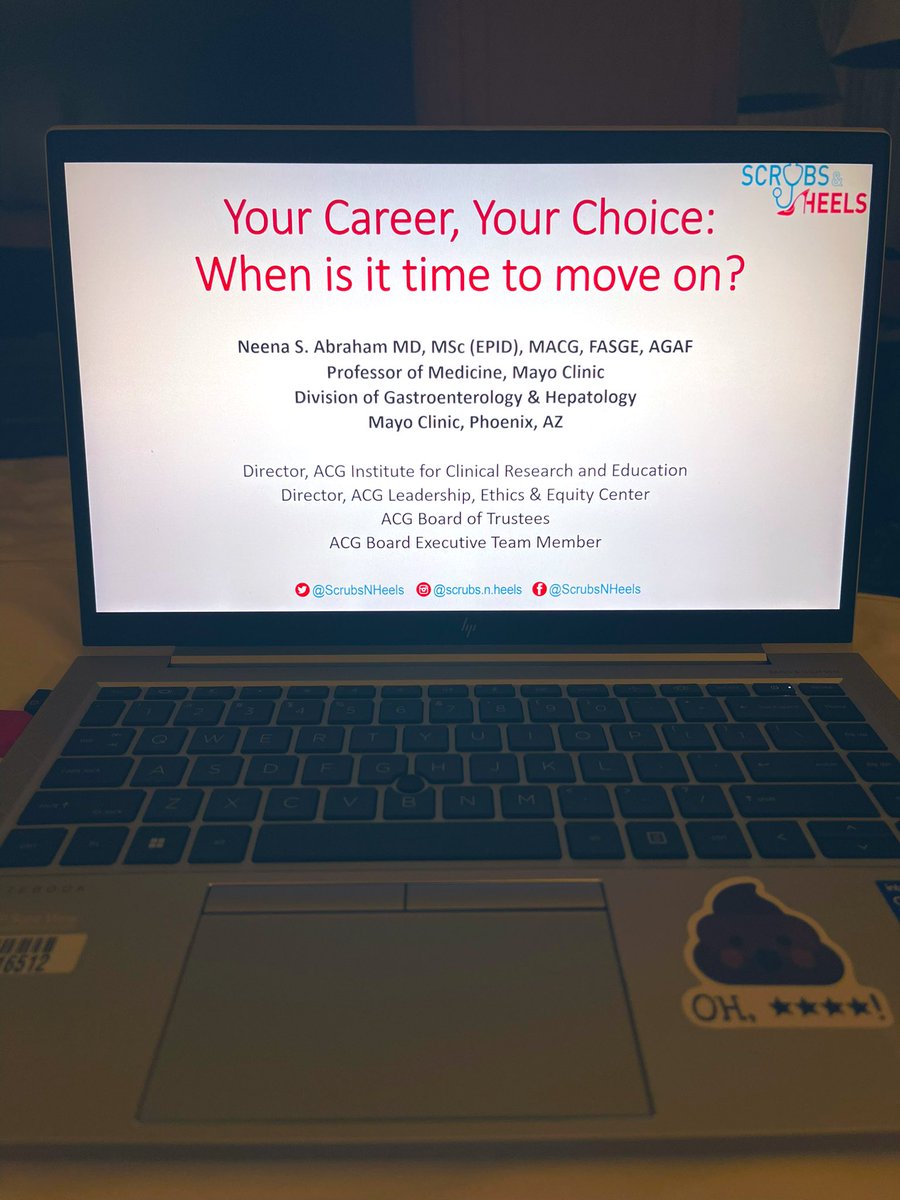 👉🏽 Up early & excited to work with #WomenInGI @ScrubsNHeels 

👉🏽 Tackling an important topic today 

👉🏽 Get ready for #realtalk on #careertransitions 

#CurateYourCareer 
#WomenEmpoweringWomen #YouGotThis 
#ScrubsNHeels23