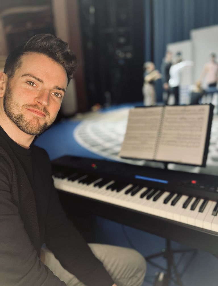 Papped during cover rehearsals <a href="/MammaMiaMusical/">MAMMA MIA!</a>