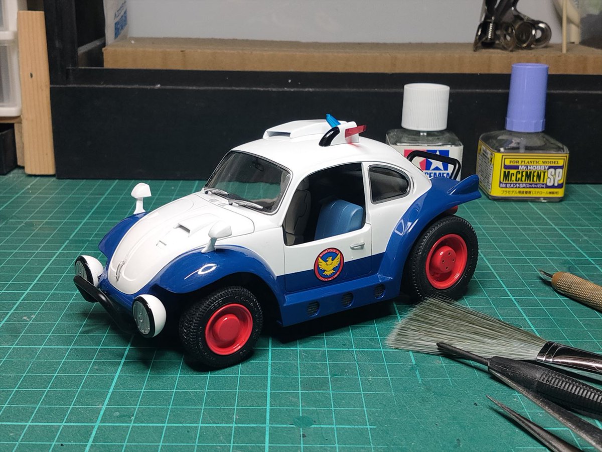 マグナビートルできた！できた！できた～っ！ ようやく完成。製作開始