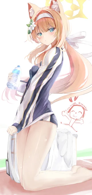 \体操服マリー/\生足マリー/#ブルアカ 