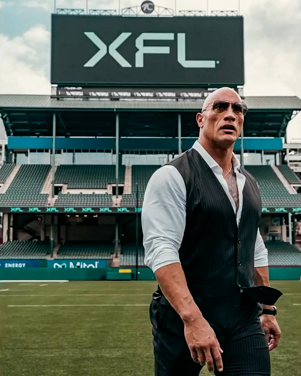 Vince McMahon shut down the XFL 3 years ago after reportedly burning through $200M.

But Dwayne Johnson & his partners purchased the assets for $15M out of bankruptcy, and the league officially returns today.

Add in the USFL, and 46 of 52 weekends in 2023 will have pro football.
