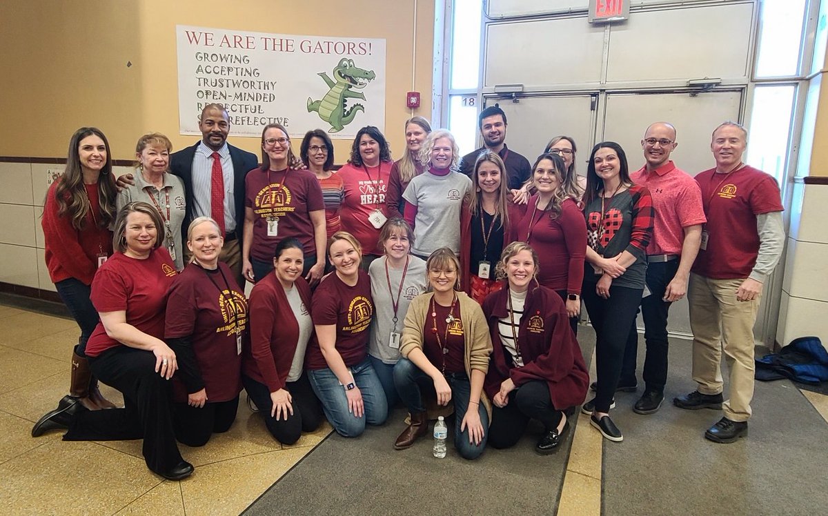 We felt the love on Tuesday! Here's ASM celebrating our I❤ My Union Day.