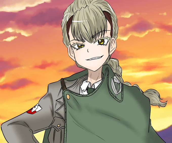 ヤイカ、マイコの次に実はピエロギ多く描いてたりする。最初苦労したぞ。誰も描いてないから色考えるの。 