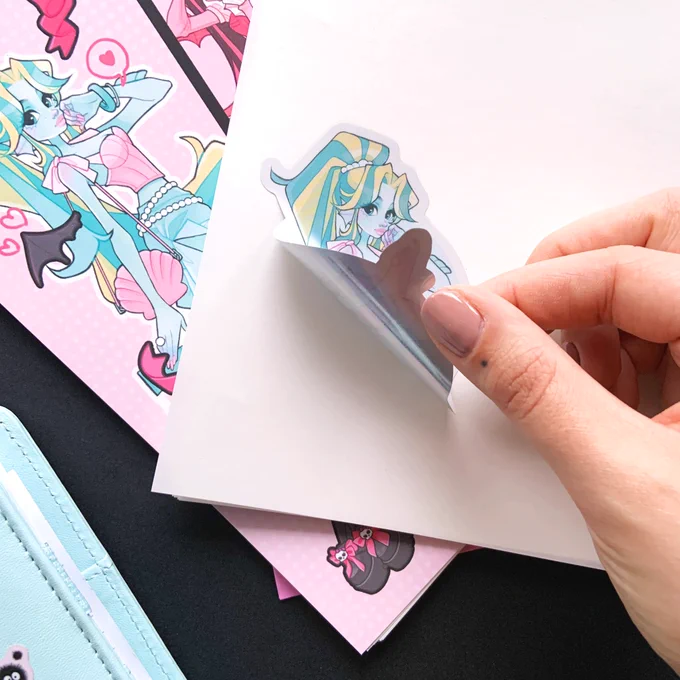 It's up! here's a closer look at the sticker books 
