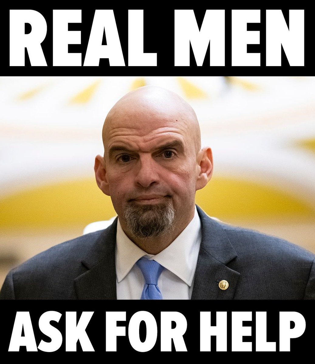 Yes they do. What he is going through is NORMAL for having a stroke. You have to recreate your self. The strong ask for help. Mr. Fetterman is a real man. I applaud him especially for his terrific work for this country. Thank you.