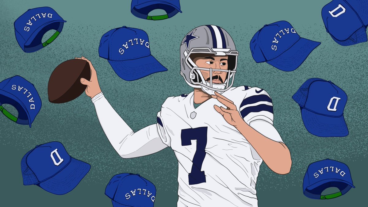 This QB started a million-dollar side hustle while playing for the Dallas Cowboys. And now it's really starting to take off... Here's the fascinating story: