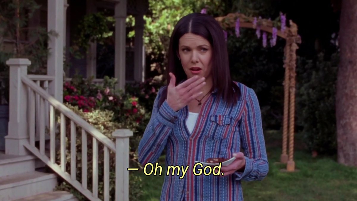 gilmore girls screencaps tweet media
