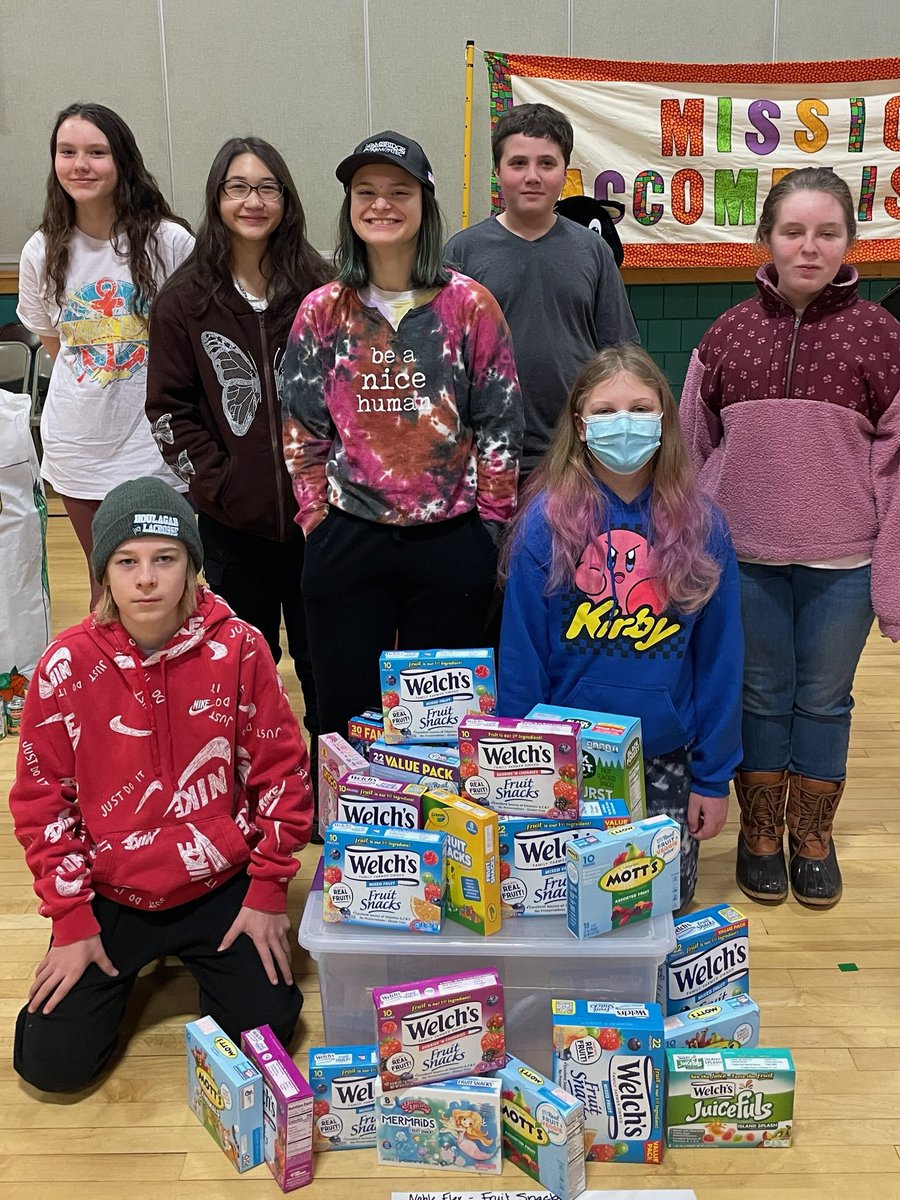 DumontTech's tweet image. Noble Flex participated in North Berwick Elementary School&apos;s 20th Anniversary 100s Day food collection this week. We 💗 our community!