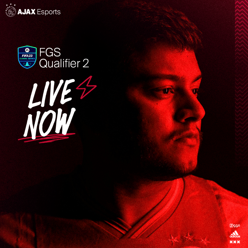 AFCAjax_eSports's tweet photo. Pedro is live with #FGS2 🎮