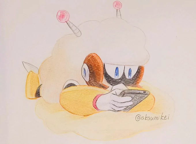 #本家ロックマン版深夜の真剣お絵描き60分一本勝負多分求人見てる 