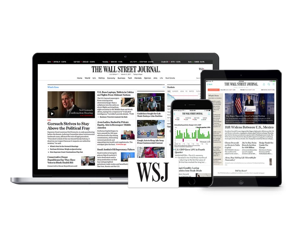 OCPLibrary's tweet photo. Did you know that you can access The Wall Street Journal for FREE? You can now access The Wall Street Journal from anywhere with your Ohio County Public Library card. Click the link to access the latest news, financial information, and more! https://t.co/eZf7qBvHLH https://t.co/6jINl28b8O