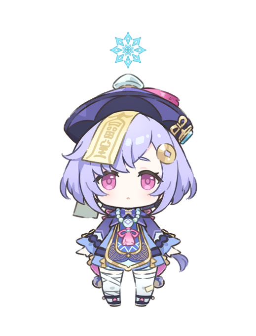 七七|ナナ(原神) ,魈|ショウ(原神) ,鍾離|しょうり(原神) 「魈と七七