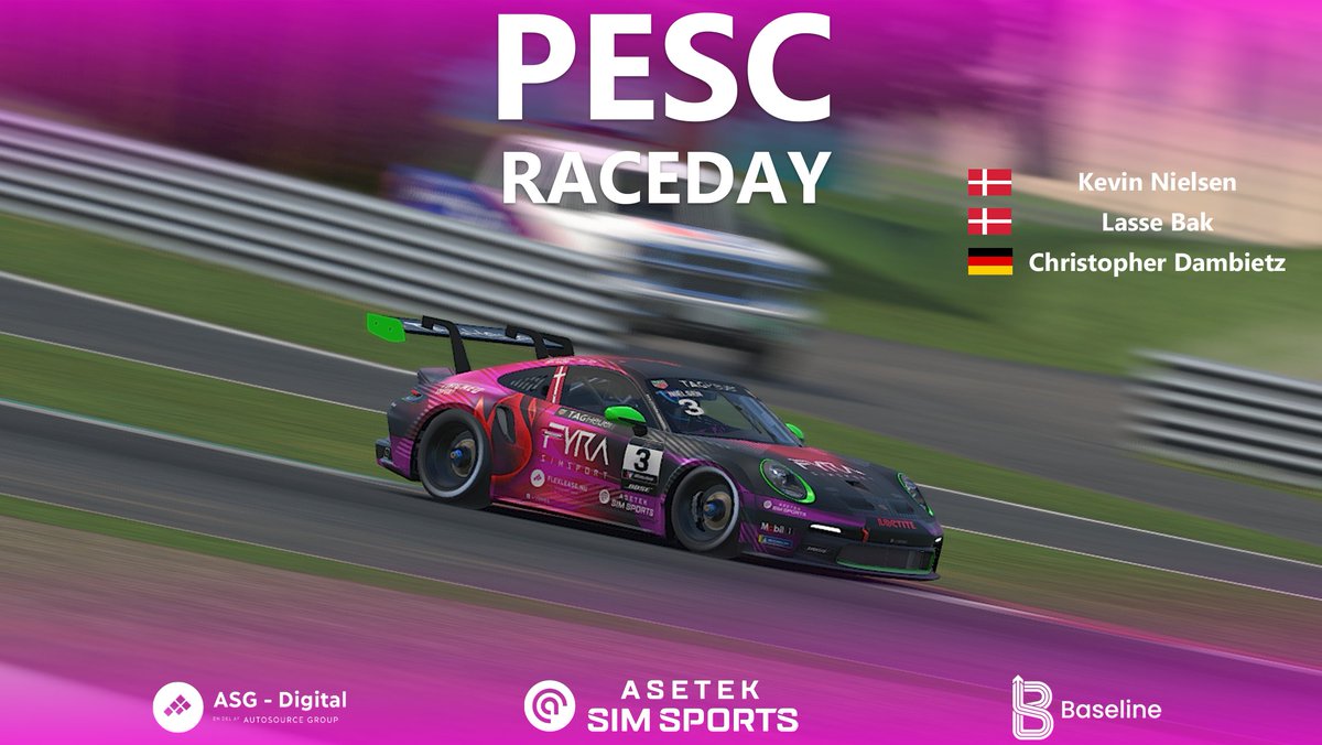 𝐏𝐨𝐫𝐬𝐜𝐡𝐞 𝐓𝐀𝐆 𝐇𝐞𝐮𝐞𝐫 𝐄𝐬𝐩𝐨𝐫𝐭𝐬 𝐒𝐮𝐩𝐞𝐫𝐜𝐮𝐩

Tonight we have another round of PESC, and we have all 3 drivers ready to fight for another good result for the team. 🔥👊

📺: youtube.com/watch?v=6XSjxV…
📺: twitch.tv/porsche
