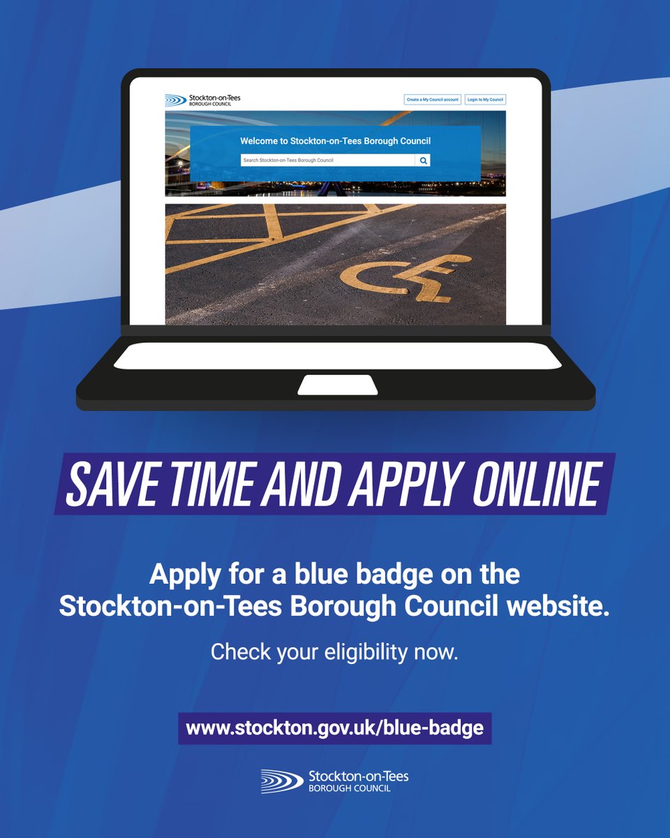 StocktononTees Borough Council on Twitter "🅿️ Need to apply for or