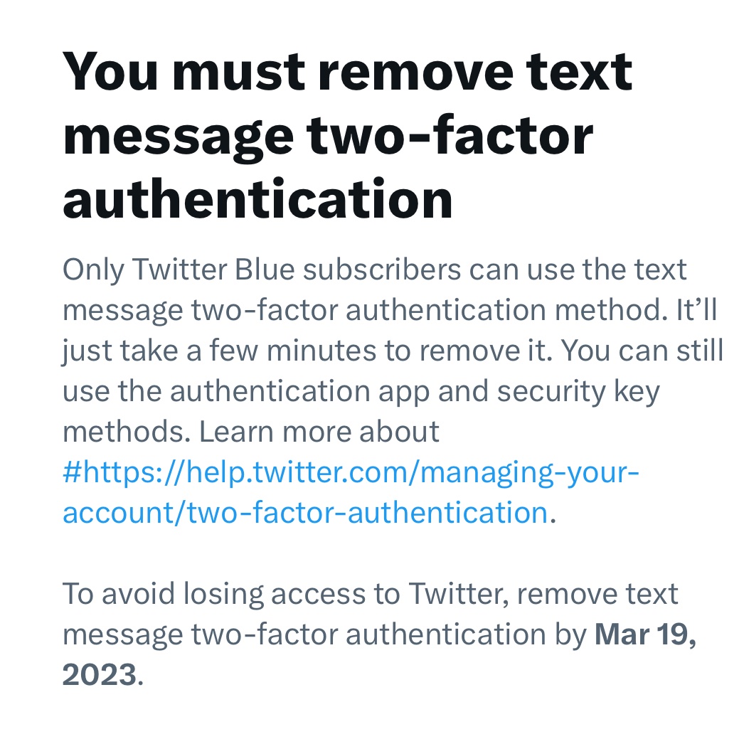 Twitter inventing new ways to make Twitter worse.