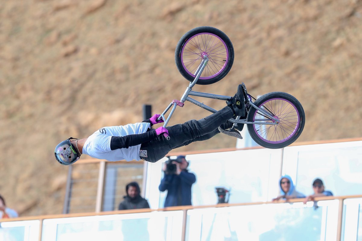 جولات المشاركون المميزة في نهائيات #كأس_العالم_للدراجات_الاستعراضية 👏😍