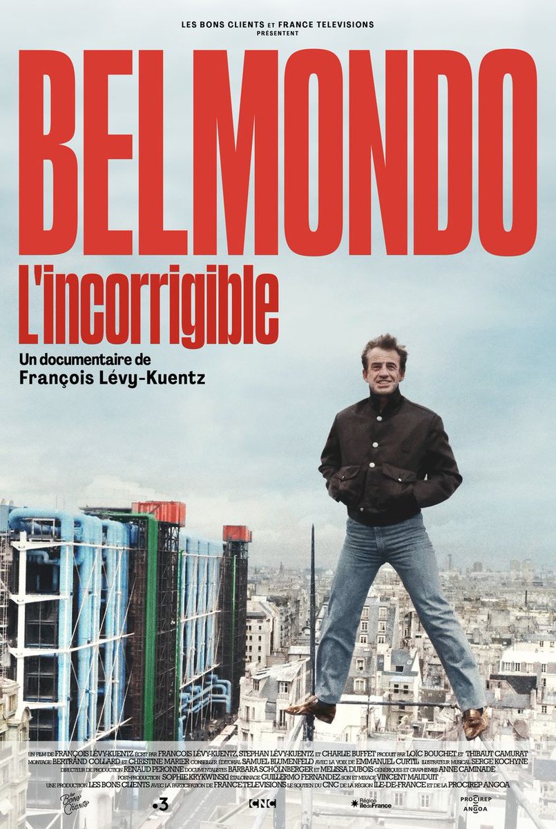Dimanche 19 fév. à 21h sur Paris-Première le documentaire « Belmondo l’incorrigible » de François Lévy-Kuentz
Un portrait intime et émouvant sur l’itinéraire d’un homme qui n’a eu qu’une ligne : distraire le public avec son sourire, son naturel, son énergie et ses cascades…