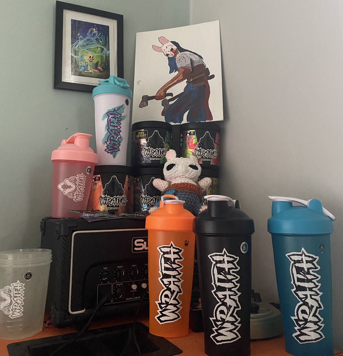 ConcrusioTTV's tweet photo. This is now going to sit in the background of every stream! Can you tell I’m addicted to @DrinkWraith?
#twitch #twitchaffiliate #horror #DeadbyDaylight #huntressmain #smallstreamer #SupportSmallerStreamers #SupportSmallStreams #roadto500 https://t.co/xH33PX7egW