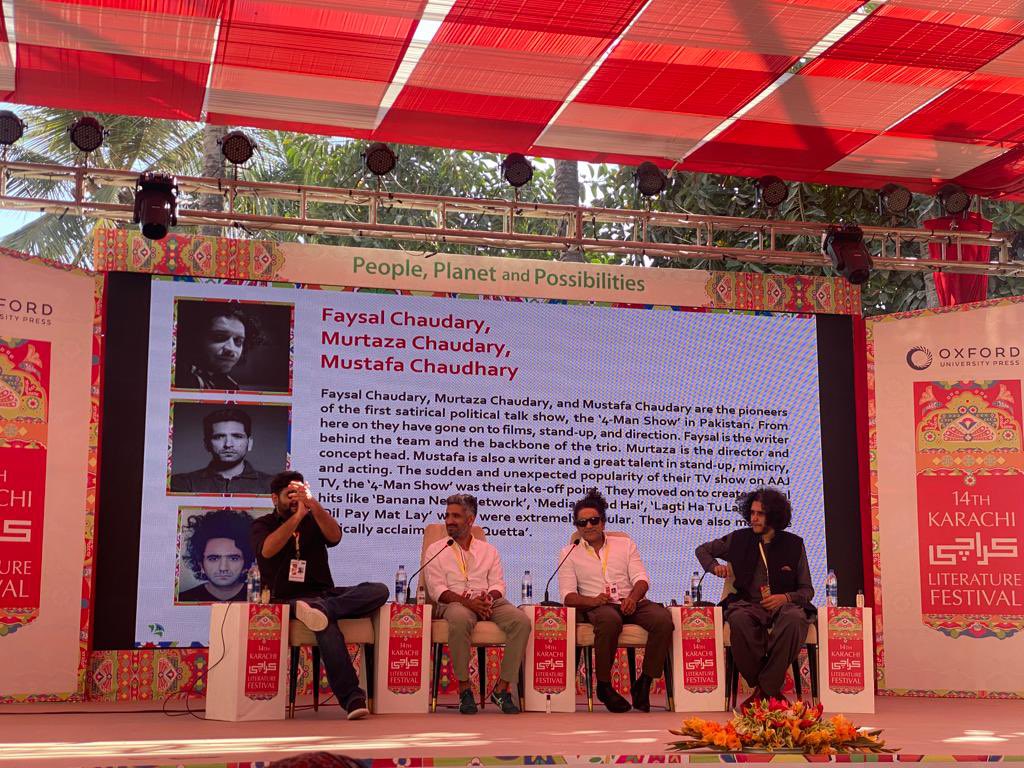 At the Karachi Literature Festival #KLF2023