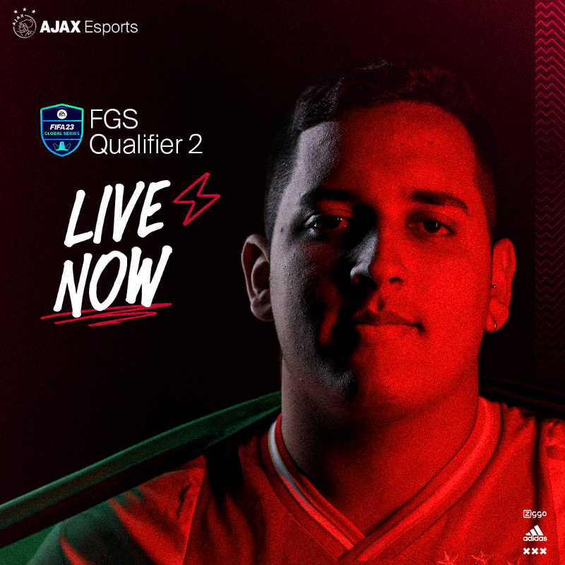 AFCAjax_eSports's tweet photo. Paulo is live with #FGS2 🎮