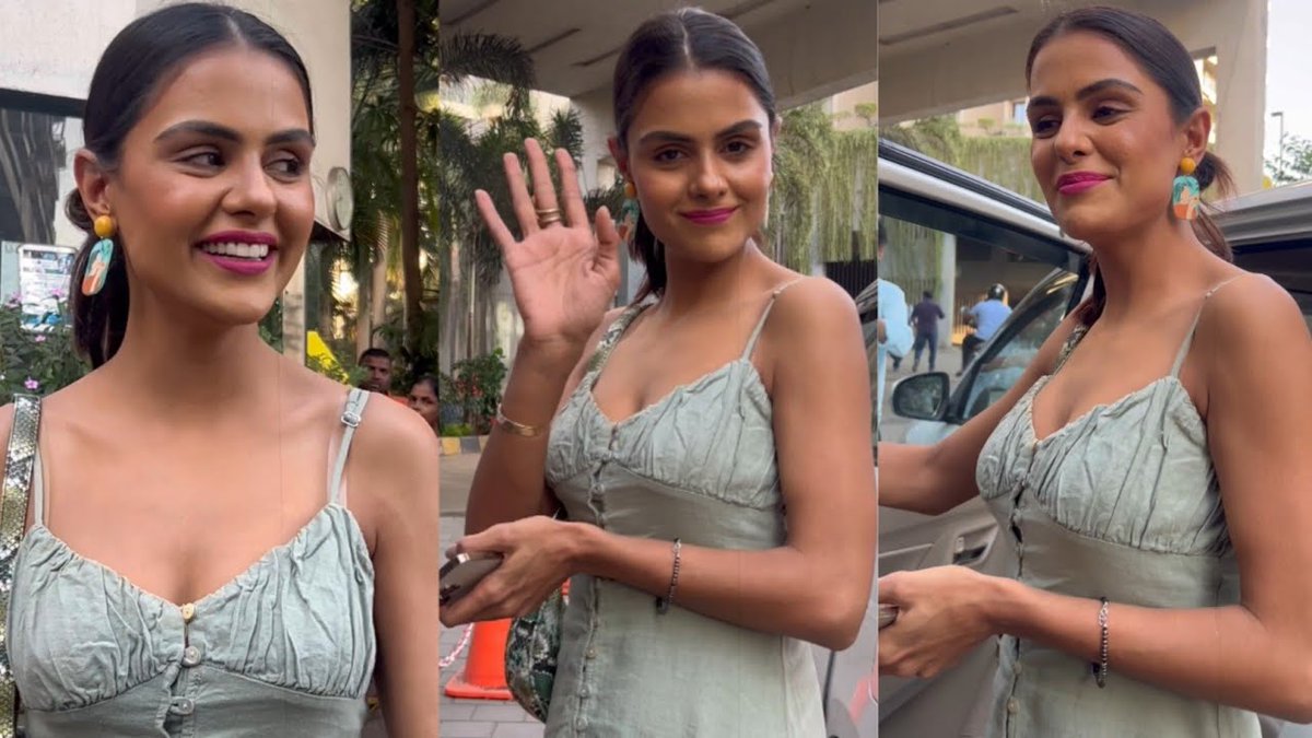 BiggBossEyesss's tweet photo. Spotted Queen 👑 #PriyankaChaharChoudhary is all smiles as she was seen in Mumbai.

#PriyankaPaltan https://t.co/ZNPiFjBLzN