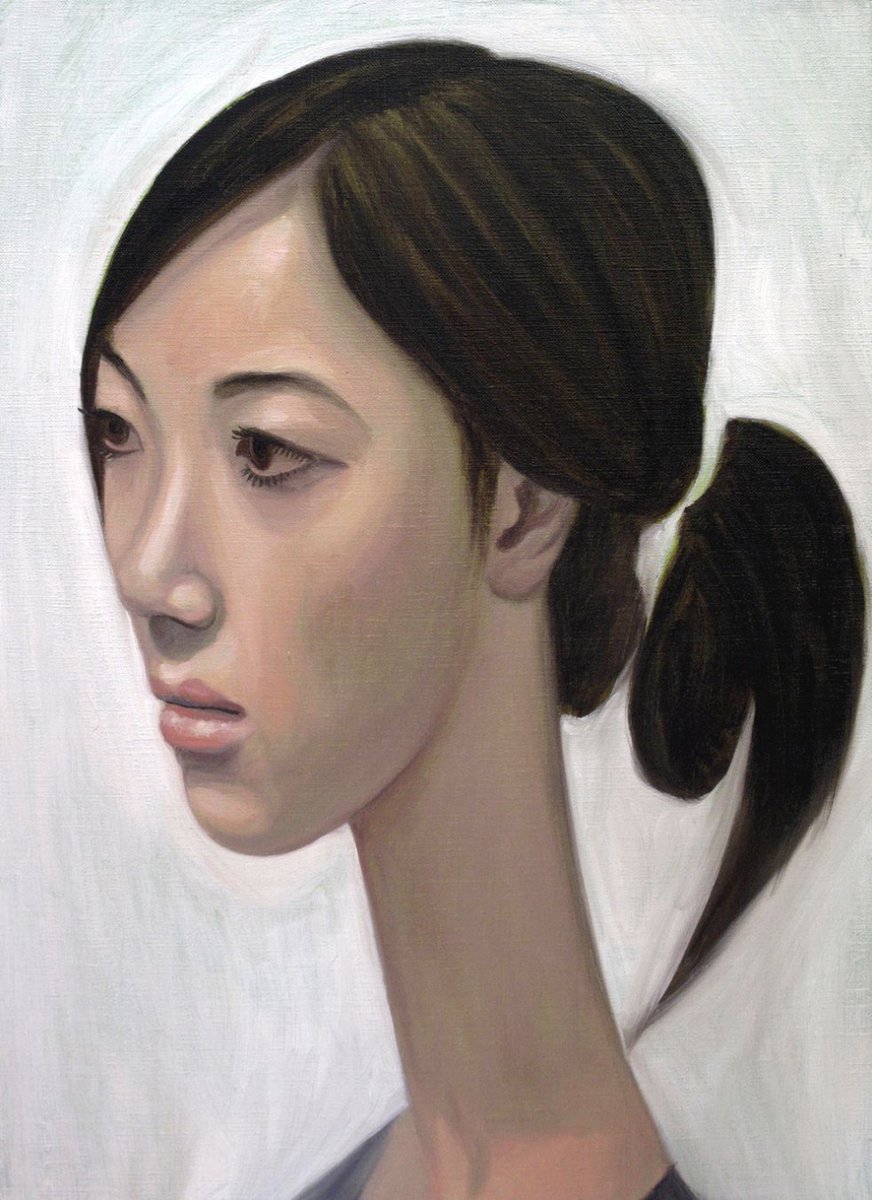 ‘Keiko.’ #Painting by Carl Randall #art