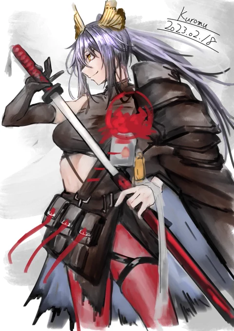 アカフユ#アークナイツ版深夜の真剣お絵かき60分一本勝負 #Arknights #アークナイツ #明日方舟 