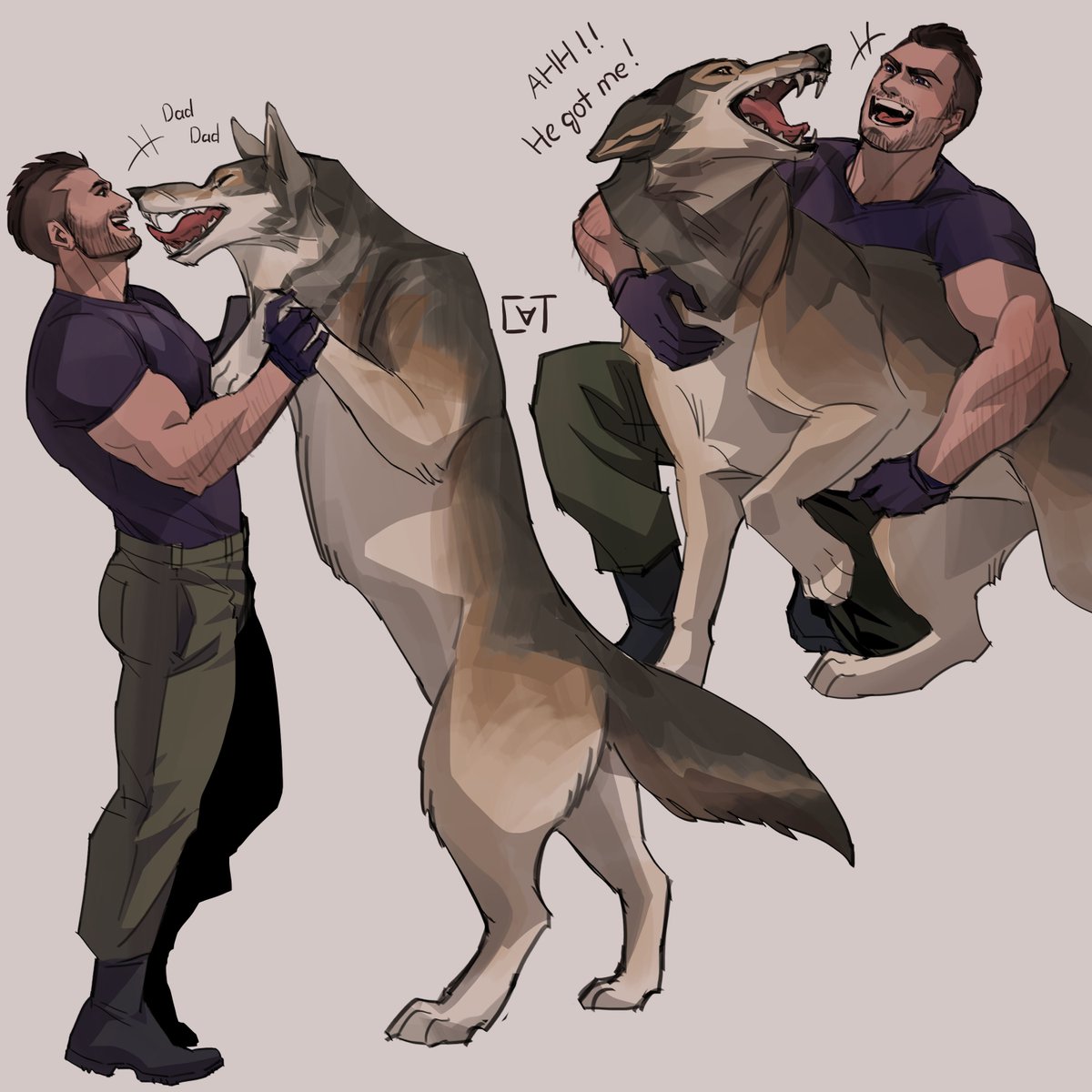 Mango On Twitter RT SundayCat3 I Wanted To Draw More Wolves And