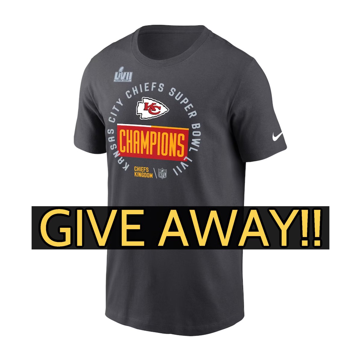 Farzin Vousoughian (@farzin21) on Twitter photo π¨π GIVE AWAY TIME! ππ¨
Iβm giving away a Chiefs Super Bowl shirt!
Follow/RT to enter for a chance to win. Winner picks size.
Must be in the United States to enter and win. Winner will be announced on Friday, February 24 at 8 p.m. central time.
#ChiefsKingdom #Chiefs π¨π GIVE AWAY TIME! ππ¨
Iβm giving away a Chiefs Super Bowl shirt!
Follow/RT to enter for a chance to win. Winner picks size.
Must be in the United States to enter and win. Winner will be announced on Friday, February 24 at 8 p.m. central time.
#ChiefsKingdom #Chiefs