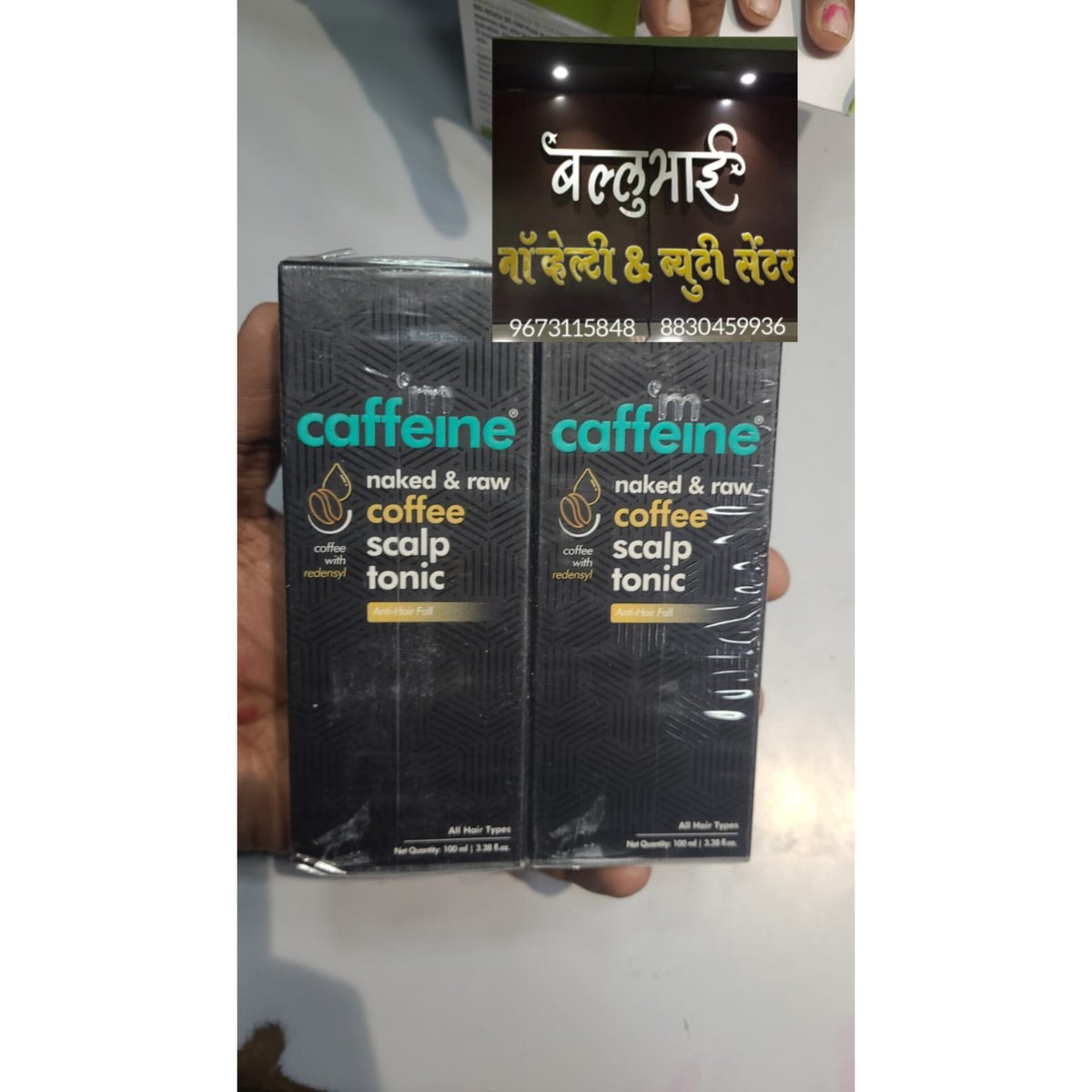 Available.

#ballubhai #makeup #cosmetics #caffeine #naked&raw #coffee #scalp #tonic #redensyl #anithairfall #allhairtypes #100ml #caffeineproducts #trending #trendingnow #trend #trendingpost #viralpost #viral #instagram #instagrampost #mcaffeine #mcaffeineproducts