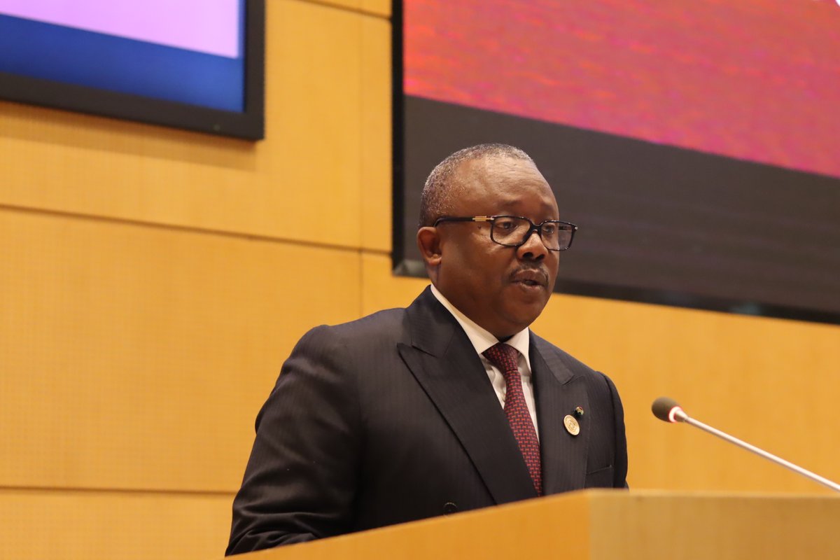 On the sidelines of the 36th #AUSummit, <a href="/ALMA_2030/">African Leaders Malaria Alliance (ALMA)</a> chair H.E President Umaro Sissoco Embaló has unveiled 7 winners of the inaugural Joyce Kafanabo Awards (​#JKAwards) that honor innovation and excellence ​among member states in digitalisation and ​advancement of scorecard tools.