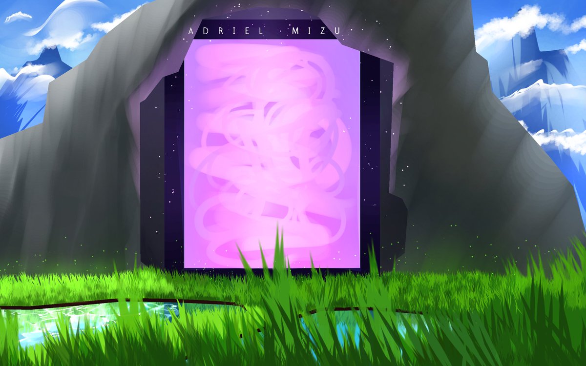 AdrielMizu's tweet photo. Nether Portal Scenario Study ⛰️☁️
Art made on Mobile/tablet 📱
Used IbisPaintX app 🖋️
#minecraft #minecraftfanart #steveminecraft #herobrine #enderman #minecraftdigitalart #ibisPaintX #art #fanart #style #artstyle #sketch #illustration #digitalart #digitaldrawing https://t.co/sA4Fk3KUdB