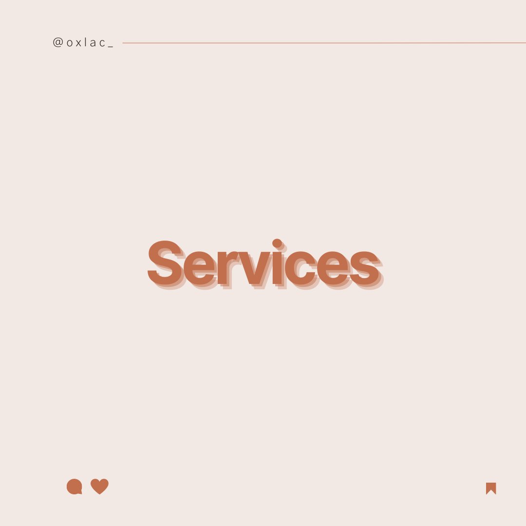 Oxlac_'s tweet photo. Here is the services we offer. If you have any project you want to get started on contact us at https://t.co/8vs6iF3XZR https://t.co/mkGLqVoULN