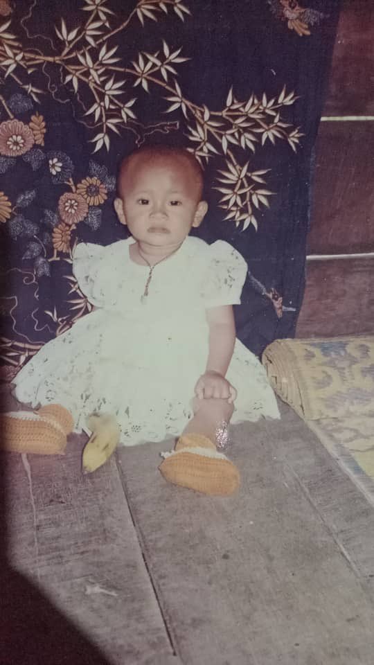 Diriku diwaktu usia 1-2 thn 😂 lucukk jga yaa.. simpan disini aja buat kenangan.