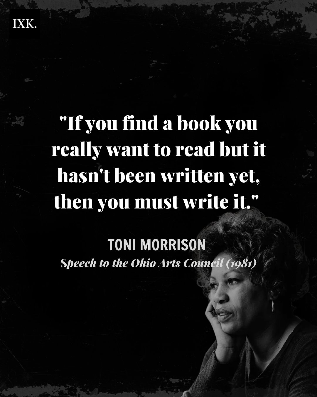 Happy Birthday, Toni Morrison and Audre Lorde. Your words, what eternal power.      