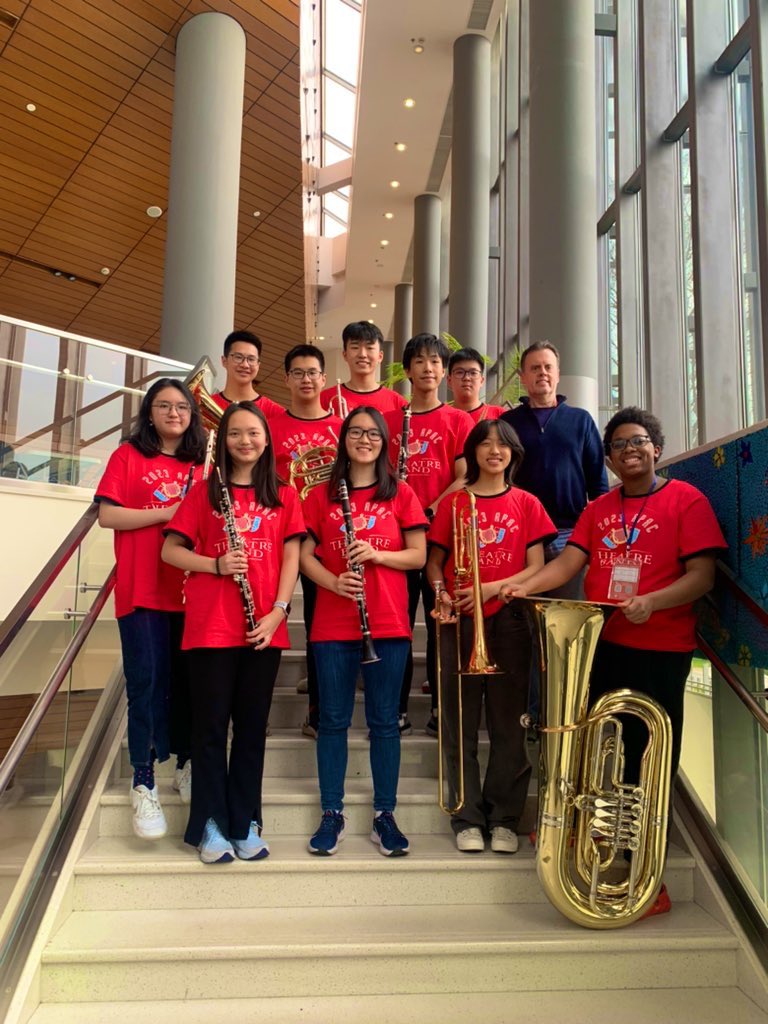 CoreyKydd's tweet image. It was a great learning experience for our students @AISGZ . Enormous thank you to  the #SASPD Community  for being outstanding host of this years APAC Band and Theater festival.