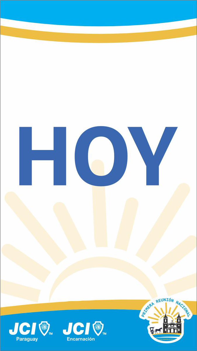 JCIEncarnacion's tweet photo. ¡Es HOY!

#1RN2023 https://t.co/BOr9YWyLiI