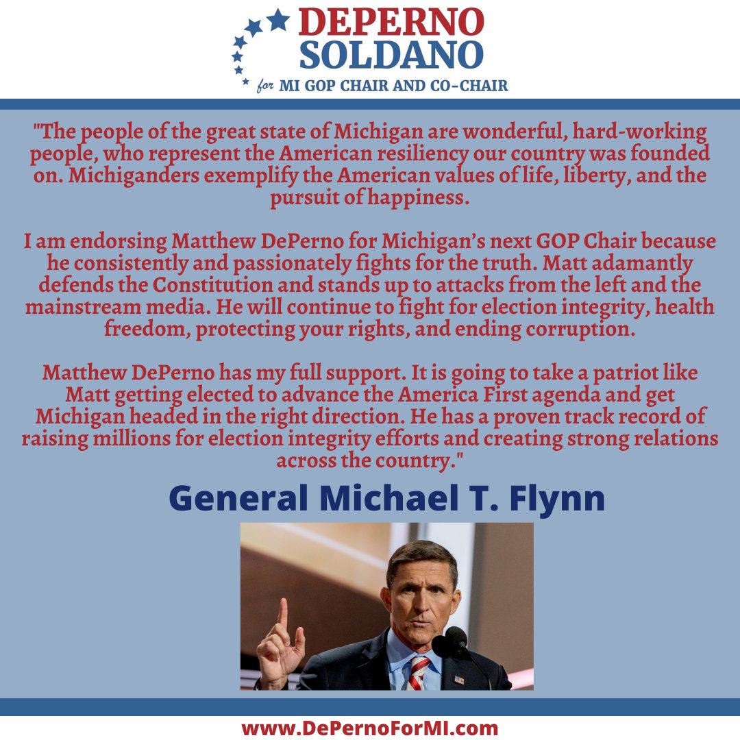Matt DePerno for Michigan tweet media