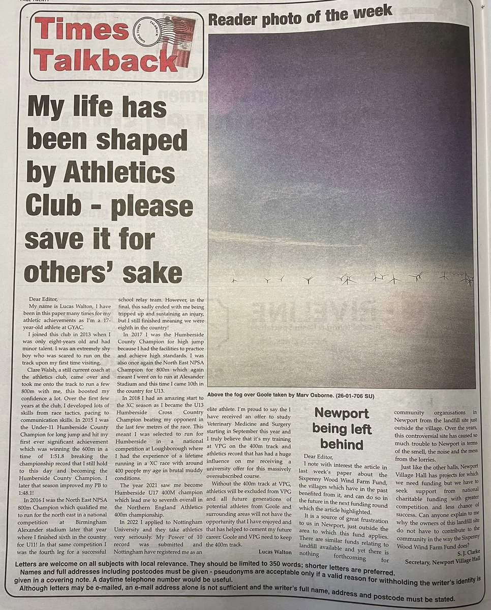 #saveourtrack ⁦<a href="/gooletowndeal/">Goole Town Deal</a>⁩ ⁦<a href="/GooleTimesNews/">Goole Times</a>⁩ ⁦<a href="/itvcalendar/">ITV News Calendar</a>⁩ ⁦<a href="/BBCLookNorth/">BBC Yorkshire</a>⁩ ⁦<a href="/yorkshirepost/">The Yorkshire Post</a>⁩