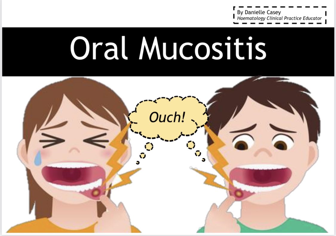 Danielle__casey's tweet photo. 📖🩸2. Mucositis and Oral Cryotherapy 📖🩸 #HaemNursing #HaemNurseEducation #HaemTwitter #mucositis #oralcryotherapy #BMTNursing #HSCTNursing 1/5🧵 https://t.co/PEPAyBQ8G8