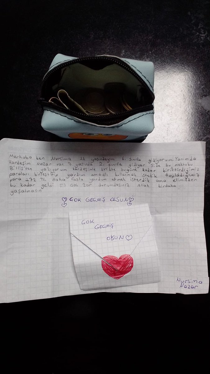 agdbitlis's tweet image. Nursima ve Nazar kızlarımızın emanetlerini teslim aldık.. Size sözümüz olsun kızlar bağışlarınızı arkadaşlarınız için kullanarak onlara sizin sevginizi ve selamınızı ileteceğiz.